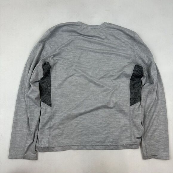 Old Navy Active Go Dry Men’s Gray Long Sleeve T-Shirt Crew Neck Size M - Picture 6 of 8
